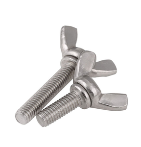 Vis à oreilles en acier inoxydable DIN standard YPH, finition naturelle, vis papillon, vis <span class=keywords><strong>Molly</strong></span>, tailles <span class=keywords><strong>M3</strong></span> à M8, vente directe usine - Product Image 4