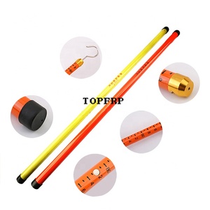 Varilla telescópica portátil de fibra de vidrio para medir la altura - Product Image 3