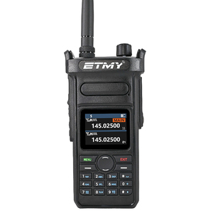 Radio Bidireccional Portátil ETMY ET-D58 DMR de Doble Banda VHF UHF, Resistente al Agua IP67, 10W, con Pantalla - Product Image 1