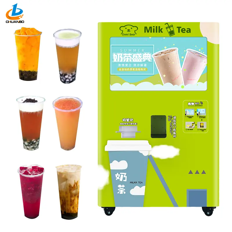 गर्म बिक्री चीन फैक्टरी आपूर्ति स्वत: दूध चाय कॉफी मशीन बुलबुला चाय मशीन