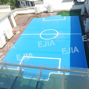 2024 deportes jugar gimnasio atletas pista de aire inflable piso Mat inflable <span class=keywords><strong>baloncesto</strong></span> cancha de fútbol Ejercicio de caída - Product Image 6