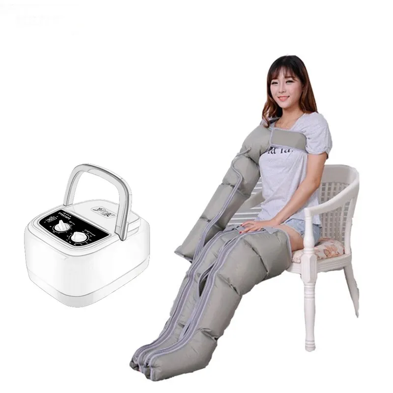 3 In 1 Wraps Voet Arm Taille Massager Air Compressie Massage Machine Been Air Massager Voor Circulatie En Voet Kalf ontspanning