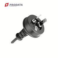 Cable de Alimentación PRODATA con Enchufe de 2 Pines 0.75~1.0mm2/2C NZS 3112, 125V~250V /CE para Dispositivos Electrónicos/Audio