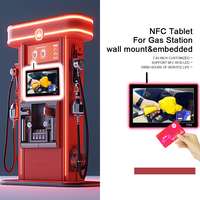 Software APK Preinstalado Sistema Operativo Linux Gasolinera Operación 24/7 Industrial IP65 Todo en Uno AIO Tableta Linux Android con NFC