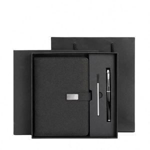 Custom Logo A5 Journal Planner Notebook Gift Box Set with <b>Pen</b> and <b>Refill</b> for Sale - Product Image 1