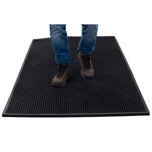 Industrial <b>rubber</b> <b>mat</b> roll with anti slip grid surface for <b>heavy</b> <b>duty</b> flooring and workplace safety - Product Image 3
