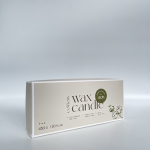 Scatole personalizzate Eco Friendly Private Label sentore profumate Set di <span class=keywords><strong>cera</strong></span> di soia Design candele bianche candela <span class=keywords><strong>cera</strong></span> In vetro con Logo Packaging - Product Image 6