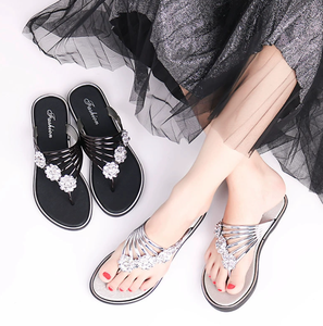 Nuove Ciabatte Estive dal Design Elegante, <span class=keywords><strong>Sandali</strong></span> Piatti da Donna alla Moda, Taglie Grandi 36-45, <span class=keywords><strong>Infradito</strong></span> Femminili - Product Image 1