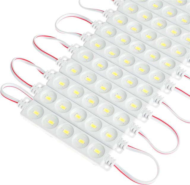 5LED Injection Module White 5630 5730 LED Module Waterproof Decorative Light for Letter Sign Advertising Signs with TapeAdhesive