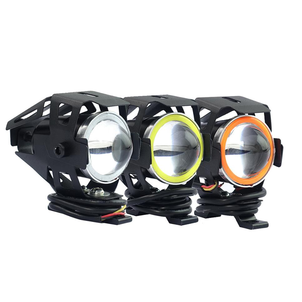 Легкая установка foco laser led U7 con ojo de angel de motocicletas