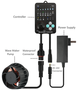 שליטה חכמה יצרנית גלים אקווריום דגי טנק משאבת יצירת גלים מגנטי חזק אקווריום - Product Image 4