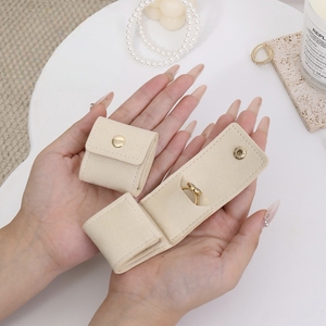 Mini Bolsa de Almacenamiento de Joyas, Nueva, Pequeña, con Tapa Abatible, Organizador de Viaje, Regalos Elegantes, para Aretes y Accesorios - Product Image 2