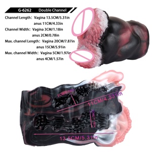 Masturbador Masculino GEEBA Kangaroo Pussy, Juguetes Sexuales de Fantasía, Vagina de Silicona de Bolsillo, Masturbación Masculina, Juguetes Sexuales Vaginales - Product Image 3