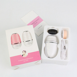 Équipement de beauté multifonctionnel, nettoyeur de pinceaux de maquillage E001, brosse nettoyante électrique pour le visage, technologie à ultrasons, étanche - Product Image 6