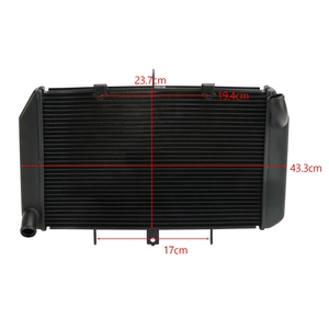 Radiateur de refroidissement en aluminium pour Kawasaki <span class=keywords><strong>Z1000</strong></span> <span class=keywords><strong>SX</strong></span> 2010-2017 - Product Image 1