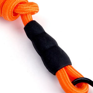 Set kerah dan tali anjing nilon, sabuk tali hewan peliharaan nyaman dengan pegangan busa pelepasan cepat - Product Image 3