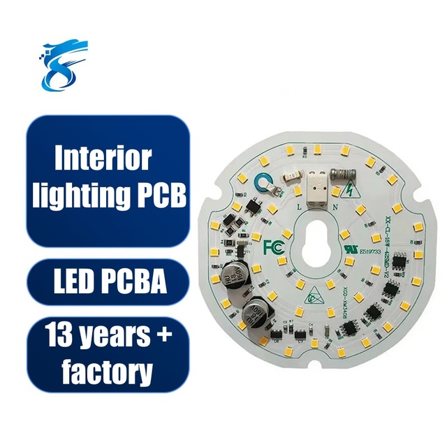 220V Dob LED PCB 5W 7W 12W SMD2835 Aluminum PCB Board SKD New Design LED Lamp