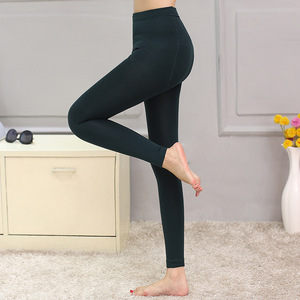 Leggings Casual da Donna <span class=keywords><strong>in</strong></span> Finto <span class=keywords><strong>Velluto</strong></span> Tre Lunghezze Leggings Lavorati a Maglia Spessi e Aderenti Leggings Invernali Caldi da Donna - Product Image 4