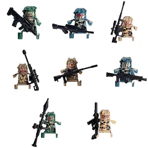 Set di Costruzioni Militari Speciali: Giocattoli SWAT, Fantasmini Fantasma, Soldati della Polizia, Esercito, Action Figure, Armi e Mattoncini - Product Image 6