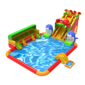 Château gonflable personnalisé <span class=keywords><strong>Dream</strong></span> Catch en PVC, toboggan, <span class=keywords><strong>piscine</strong></span>, bar, fête de jardin, plage, parc aquatique, château gonflable - Product Image 5