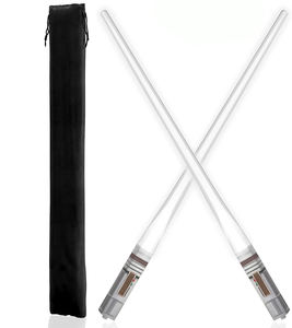 Venta al por mayor de palillos de plástico con luz LED, tipo sable de luz inteligente, ecológicos para fiestas - Product Image 1