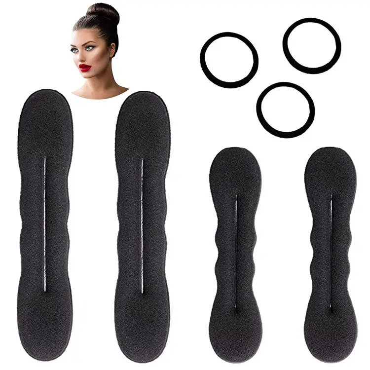 Quick Messy Bun Hairband Tool Hair Sponge Twist Styling Accessories Hairdressing Cape for Head Wear