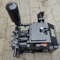 Bomba de Lodo GUANTUO BW250 160/10L con Motor Hidráulico, Motor Diésel de Tres Cilindros, Pistón PLC, Garantía de 1 Año de Hebei para Perforación