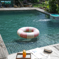 Bouées gonflables SeeMore en PVC pour piscine, tubes flottants pour les vacances à la plage et les activités aquatiques estivales, flotteurs de piscine durables pour enfants et adultes