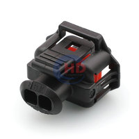 Haidie 2-poliger Wasserdichter Automobilstecker für Kraftstoffventil Temperatursensor Kühlmagnetventil 1928403874