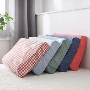 Federa <span class=keywords><strong>in</strong></span> Cotone e <span class=keywords><strong>Lattice</strong></span> 30x50cm per Camera da Letto, Lavabile, per Cuscino Memory Foam - Product Image 3