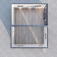 Maison conteneur modulaire durable anti-corrosion, installation rapide, préfabriquée en kit, bureau, entrepôt, atelier 10ft 20ft 30ft 40ft