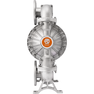 Bomba Neumática de Diafragma Personalizable GODO QBY3-80P de 3 Pulgadas con Brida, Acero Inoxidable 304, para Uso Industrial - Product Image 4