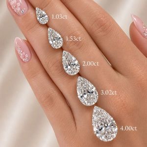 Pendientes de Diamantes de Laboratorio para Mujer, Diamantes Sintéticos Cultivados en Laboratorio - Product Image 1