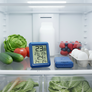 Mini thermomètre numérique sans fil professionnel pour cuisine, émetteur avec écran LCD, enregistrement des températures élevées/basses, pour <span class=keywords><strong>réfrigérateur</strong></span> - Product Image 2