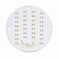 Fabricant de circuits imprimés en aluminium avec carte de base LED de 1,0 à 3,0 mm, simple et double couche, HASL OSP, assemblage de circuits imprimés personnalisés PCBA