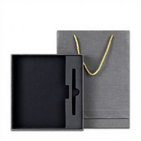 Coffret Cadeau Ordinateur Portable d'Affaires, Cadeaux d'Entreprise Bloc-Notes A5, Carnet Souvenir, Coffret Cadeau avec Impression de Logo