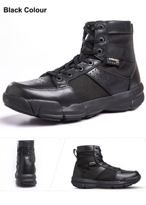 Bonne Qualité Bois Chaussures Hommes Bottes Militaires <span class=keywords><strong>de</strong></span> <span class=keywords><strong>Combat</strong></span> Bottes Marron - Product Image 6