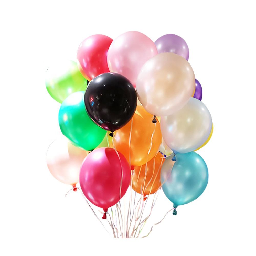 High Quality Party Decoration Theme Supplies 100% Natural Latex Rainbow Matte Color Biodegradable Eco Friend Balloons