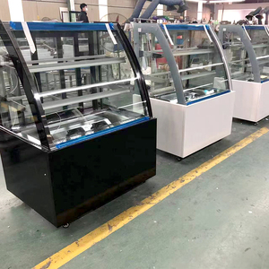 Thương mại tủ lạnh hiển thị trường hợp cửa kính siêu thị bánh trưng bày tủ trưng bày cho bánh - Product Image 4