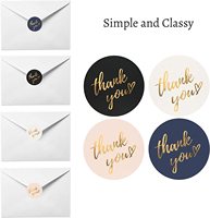 Étiquettes d'emballage dorées en rouleau rond de 1,5 pouce - Papier kraft auto-adhésif avec logo personnalisé - Vente en gros directe d'usine, faible MOQ