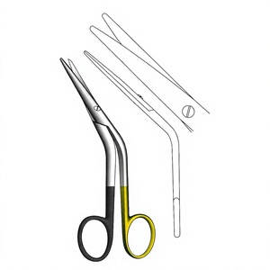 Ciseaux chirurgicaux de précision Cottle 16 cm / 6-1/4 pouces à lame dentelée Super Cut TC - Product Image 1