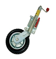 Nouveau support de remorque robuste JXX avec roue en caoutchouc massif de 10 pouces, capacité de 900 kg