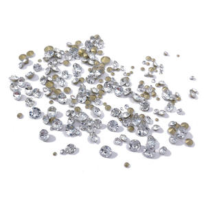 1440個のマルチサイズチェコクリスタルラインストーン、輝くシルバー/ゴールドトーンのミックスジェムストーン、ネイルデコレーション、ファッション装飾用 - Product Image 5