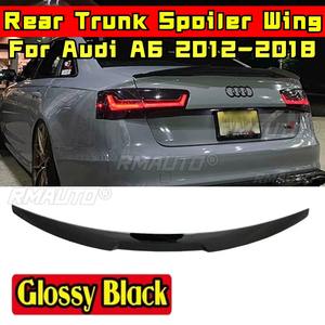 Alerón Trasero para Coche, Estilo M4, Kit de Carrocería para Audi A6 C7 Sedán 2012 2013 2014 2015 2016 2017 2018 - Product Image 1