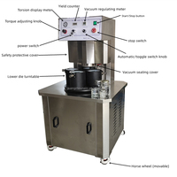 Machine de remplissage et de bouchage sous vide à la vapeur pour bouteilles et bocaux en verre de sauce à gros granulés