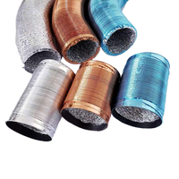 Film composite PET/AL souple en aluminium pour conduits flexibles, matériau brut, simple et double face