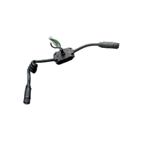 Câble à ressort de type T avec connecteur M12 4 broches, boîtier en nylon IP68, prise femelle pour dispositif de capteur industriel