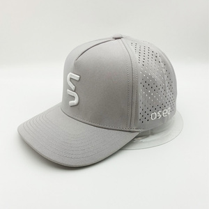 Quantité minimale de commande bas Logo en cuir personnalisé papa chapeau séchage rapide 5 panneau Gorras motif à pois léopard étanche Golf casquettes de Baseball Spandex pour <span class=keywords><strong>Melin</strong></span> - Product Image 3