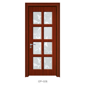 Puerta de Madera Maciza, PVC, WPC, Últimos Diseños, Panel de Fotos, Puerta Interior de MDF para Habitaciones, Dormitorios y Baños - Product Image 1