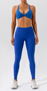 15 años Yoga Ropa <span class=keywords><strong>Marca</strong></span> Fabricantes Mujeres Yoga Shorts Conjuntos Espalda abierta Sujetador deportivo Conjuntos de yoga - Product Image 2